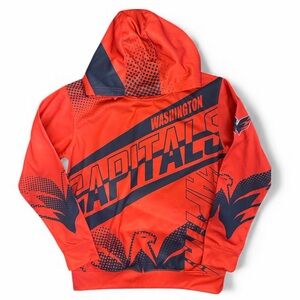 NHL Washington Capitals Hoodie Youth Medium (10/12) Red and Navy